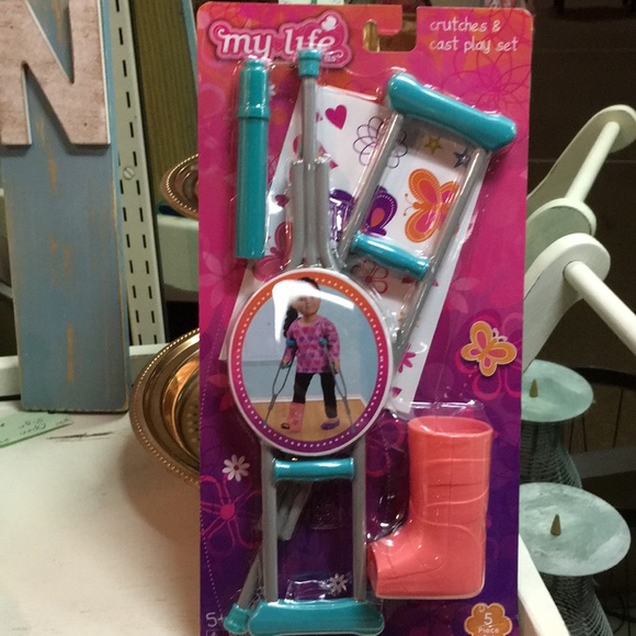 my life doll crutches